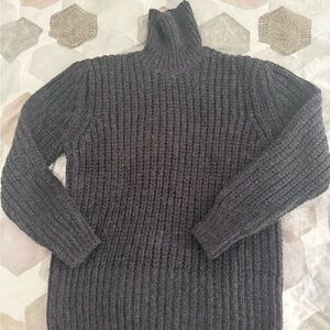 Tom Ford Charcoal Turtleneck Sweater